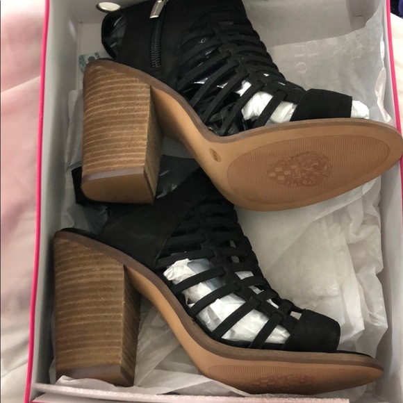 Vince Camuto Heeled sandal black - Picture 1 of 2